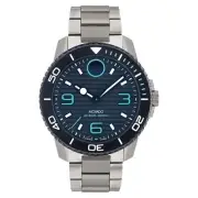 Movado Titanium Blue Dial Men's Swiss Made Watch - 3601122