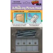 QuakeHold A-Mazing Picture Hanger 4338 Quake Hold 4338 753962043386 Steel