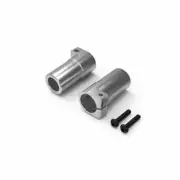 Junfac - Aluminum Straight Axle Adapter (Silver), for Gmade GOM