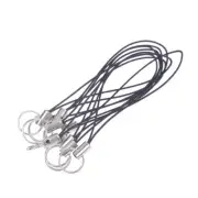 10Pcs Clasp Rope Keychains Hooks Mobile phone Strap Keyring Bag Accessori UU