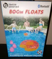 Boom Floats Doughnut Waterproof Bluetooth Speaker - Brand New in Box