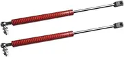 Shuogoufeng Store Car-Styling Refit Hood Bonnet Gas Shock Lift Strut Bars Support Rod Accessories Compatible With Lancer EX 2010-2016(Carbon Red)