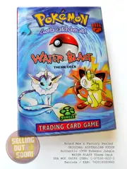 Pokemon Jungle Theme Deck WATER BLAST (Super Rare, circa 1999)