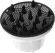 HEATSHAKING Adjustable Hair Dryer Diffuser for Curly Hair Hair Dryer Attachment for Thick Fine Hair Multiuse Styling Tool for Waves Curls Travel Friendly Design Compatible