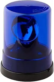 HELLA 2RL 004 958-001 Halogen Round Indicator Light KL 700 12V Blue Screwed/Connector: Flat Connector
