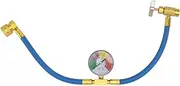 ACAECMGGFP R134A Air Conditioning Refrigerant Charging Hose with Gauge for Car (1/2 Thread for American and Europe) Air Conditioning Hoses and Accessories
