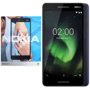 BNIB Nokia 2.1 4G/LTE Blue/Silver 8GB + 1GB Dual-SIM Factory Unlocked OEM