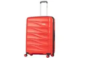 Delphin Wave Hardside Large 76 cm Spinner Suitcase Red