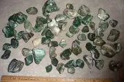 Small Tumble Polished Green Common Opal Stones 2 pounds