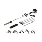 Petrol Pole Chainsaw Brush Cutter Whipper Snipper Hedge Trimmer Pruner