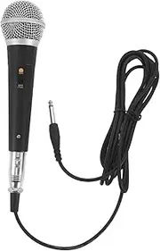 ifundom Handheld Dynamic Microphone for Karaoke and Public Speaking Durable Mic with Cardioid Pickup for Audio Performance Cable Included