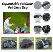 New Cat Bag Going Out Portable Handheld Pet Bag Foldable Expansion Pet Backpack