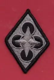 ACU PATCH - ARMY LOGISTICS CENTER PATCH NEW (NO HOOK & LOOP ON BACK) NOS