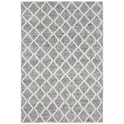 NEW Tapete Rug Huxley Hand Loomed Scandi Rug Grey 320x230CM