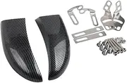Universal Motorcycle Front Disc Guard Brake Caliper Cooling Air Ducts Cover Compatible with BMW S1000R S1000RR S1000XR HP4 Race Honda CBR650R CB650R Yamaha T-MAX 530 DX SX T-MAX 560 TMAX530