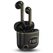 Pouch Me X25 TWS Bluetooth Wireless Earbuds V5.2 Low Latency Gaming Pods - Mini In-Ear Waterproof Earphones with Digital LED Battery Display