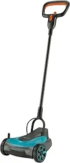 Gardena Battery Lawnmower HandyMower 22/18V P4A - 2.5Ah Battery and Charger Included, Black/Turquoise/Orange (14620-52)
