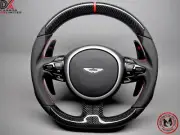 Aston Martin DBS DB11 Vantage Custom Red Ring Napa Carbon Steering Wheel v2