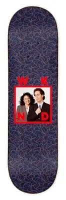 WKND Jerry And Elaine Seinfeld Date Series 8.5 Skateboard Deck