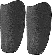 Didiseaon 1Pair Protective Covers for Safety Shoes Durable Cattlehide Insulation Portable Work Boot Protector for Outdoor Use Lightweight Toe Guard Against Accidental Crushing Unisex