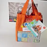 Parents fun with food! ABC blocks 26"block set,ensemble de blocs+limited edition