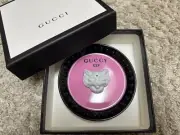 GUCCI Cat Incense Holder Richard Ginori Pink 2310M