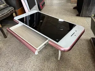 香榭二手家具*IPHONE手機造型 玻璃小茶几-蘋果手機桌-矮桌-茶几桌-邊桌-造型桌-客廳桌-沙發桌-餐桌-和室桌