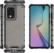 Compatible with Samsung Galaxy S20 Ultra Cover,Compatible with Samsung Galaxy S11 Plus Camera Protection Anti-Drop【Hard PC+TPU】 2 in 1 Phone Case Black
