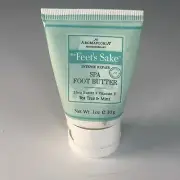 AromaFloria For Feet's Sake Spa Foot Butter Repair Travel 1 oz 30g New