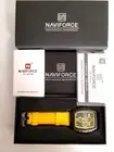 NEW Naviforce Titan Tonneau 44mm Men's Sport Chronograph Watch