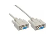Astrotek 3m Serial RS232 Null Modem Cable - DB9 Female to Female 7C 30AWG-Cu Molded Type Wired crossover for data transfer between 2 DTE devices LS