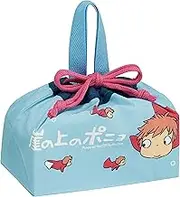 Skater KB7-A Children's Lunch Bag, Drawstring Bag, Ponyo on The Cliff, Sister, Studio Ghibli, Made in Japan