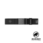 【MAMMUT 長毛象】ALPINE BELT 輕量編織腰帶 黑色 #1192-00080