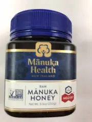 Manuka Health, Raw Manuka Honey, New Zealand, 6+ UMF, MGO 115+, 8.8 oz, SEALED