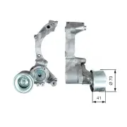 Gates DriveAlign Alternator Belt Tensioner for Lexus LX 450d VDJ201 4.5L 200KW