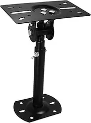 Ceiling Speaker Mount Adjustable Wall Bracket Heavy Duty Speaker Holder for Optimal Sound Alignment Effortless Installation Elegant Design Stability for Home Audio Systems