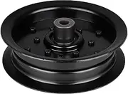 Flat Idler Pulley for AYP/Roper/Sears 196106 197379 532196106 Husqvarna 532 19 61-06 Oregon 34-901 for 48" 54" Decks (2 Pack)