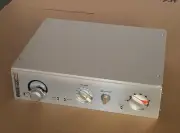 Aluminum Chassis DIY HIFi Project Box Pre Amplifier Case Size With VU meter