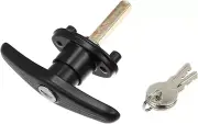 1Set Truck Cap Locking T-Handles for Pickup Truck Cap Camper Shell