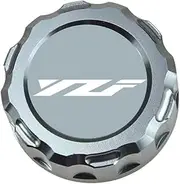 xinjiedianzi Compatible With YZF R125 R7 Motorcycle Accessories CNC Rear Brake Fluid Reservoir Cap Cylinder Cover(Lavender)