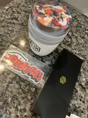Kreatures Of Habit Oats Container, Spoon, And Sticker