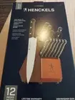 Henckels International 12-PC German Stainless Steel Knife Block Set