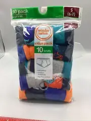 Wonder Nation Boys Briefs, 5-Pack Size S (6-7)