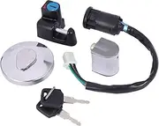 for Monkey Ape Motorcycle Ignition Starter Switch Set Lock Tank Cap Lock Suitable Key Switch Lock Kit