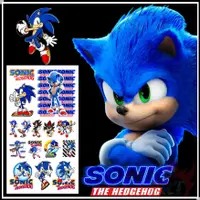 在飛比找蝦皮購物優惠-️1 張 Sonic The Hedgehog 迷你臨時紋身