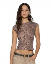 Buy Staple Ss Tee Leopard | Ksubi ++