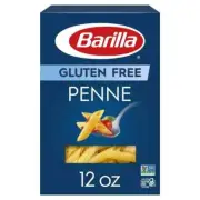 (4 pack) Barilla Gluten Free Penne Pasta, 12 oz,Vegan and vegetarian