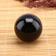Huge 120MM Natural Obsidian Sphere Black Rare Crystal Ball Stone Gemstone
