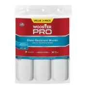 9 In. X 3/8 In. High-Density Fabric Pro White Woven Roller Cover Applicator/Too
