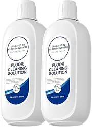 [Nukisa] Floor Cleaning Solution Compatible With Tineco, Deep Cleans for Multiple Hard Floors, Suitable With All Robot Vacuums with Mopping and Cordless Wet/Dry Vacuum Mop Cleaner (Original 2 Bottle)